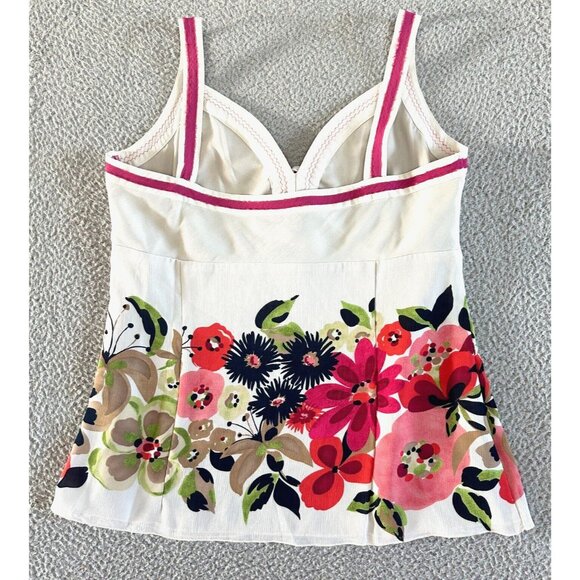 Bandolino Babydoll Tank Cami Top‎ Side Zip Lined - Picture 2 of 16